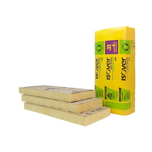 Panneau laine de verre GR 32 Nu Isover 600×1350