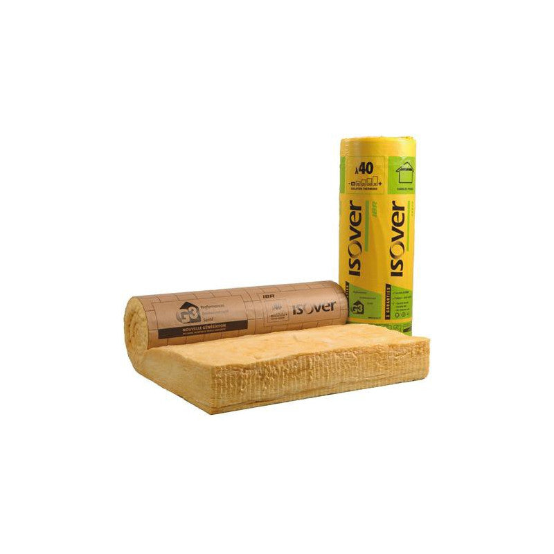 Rouleau laine de verre IBR Kraft Isover 300mm