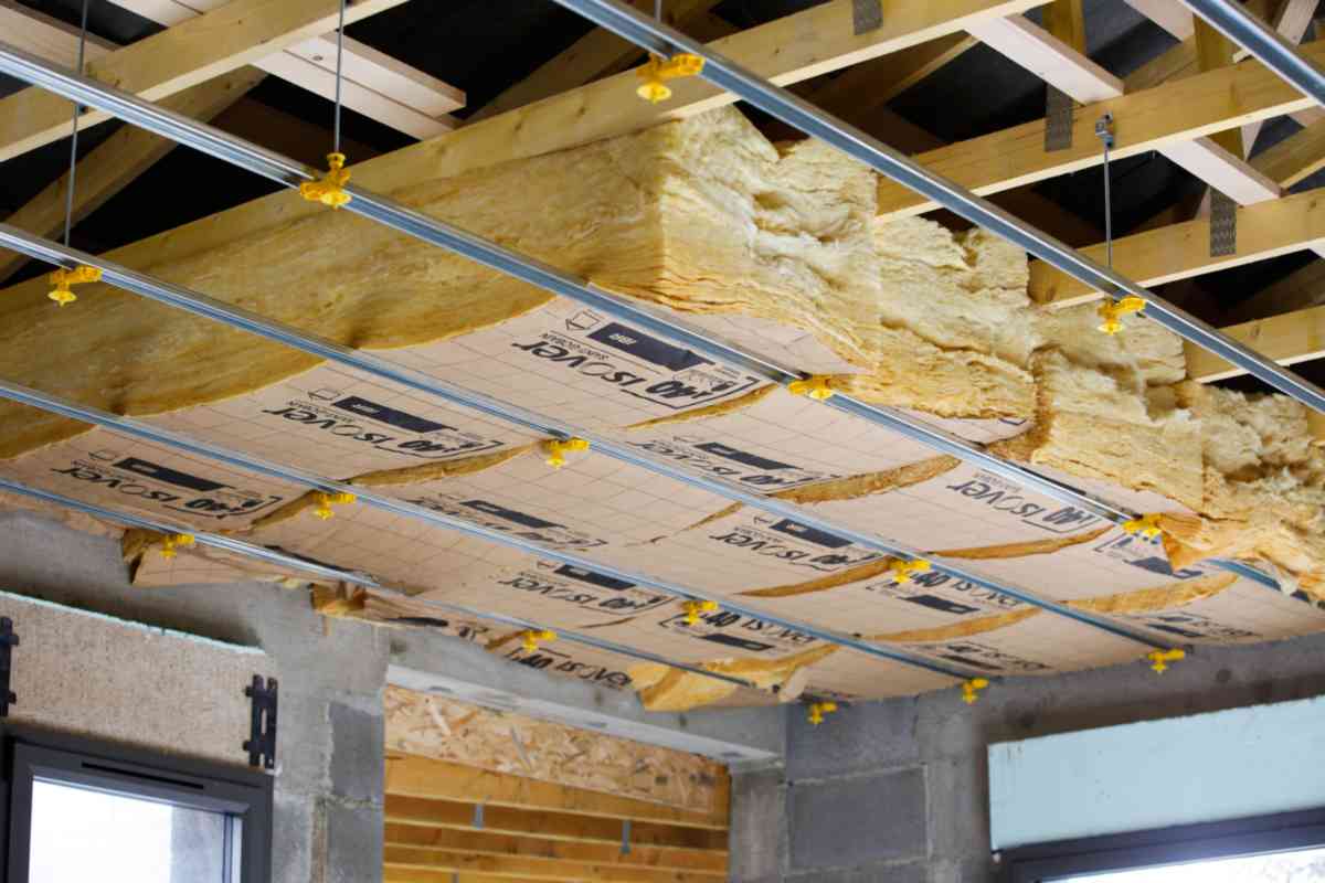 IBR Kraft Isover vue détail rouleau laine de verre