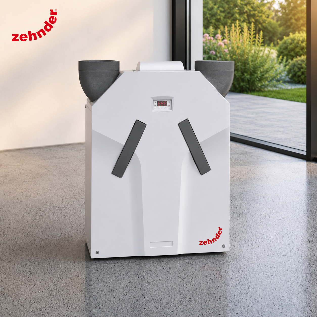VMC double flux Zehnder ComfoAir 350 haute performance pour ventilation et recuperation de chaleur