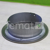 Soupape design Zehnder Via Torino 125 inox