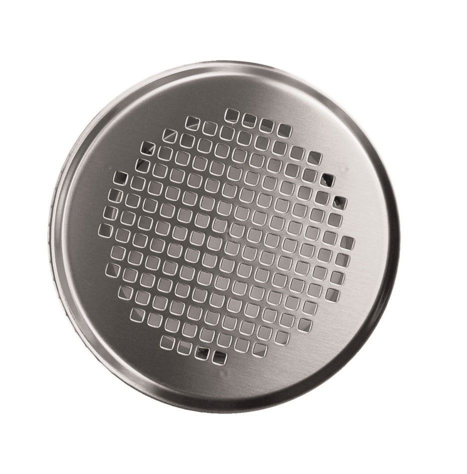 Soupape design Zehnder Via Torino 125 inox