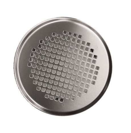 Soupape design Zehnder Via Torino 125 inox