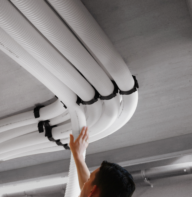 Gaine PEHD ComfoTube pour ventilation