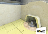 Isospot Isover pour protection de spot encastré en combles perdus