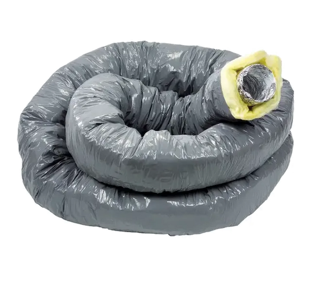 Conduit souple aluminium pour ventilation