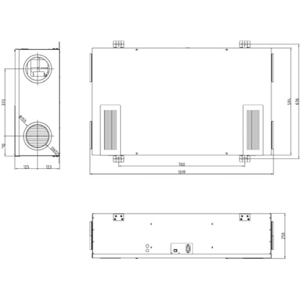VMC double flux Paul Climos F200 confort type B