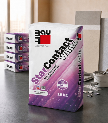 Colle ITE StarContact White Baumit sac 25kg