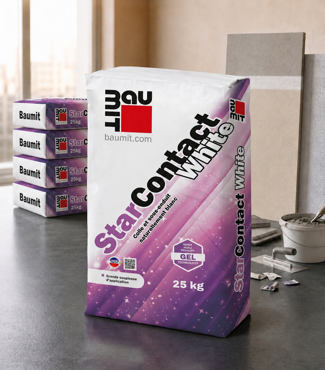 Colle ITE StarContact White Baumit sac 25kg