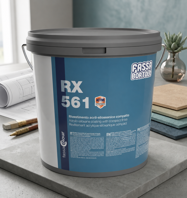 Revêtement acryl-siloxanique RX 561 Fassa
