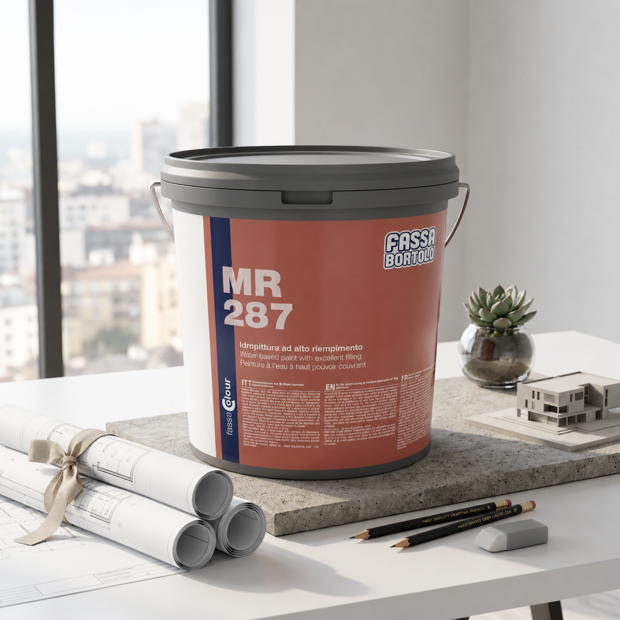 Peinture acrylique extérieure MR 287 Fassa 14L