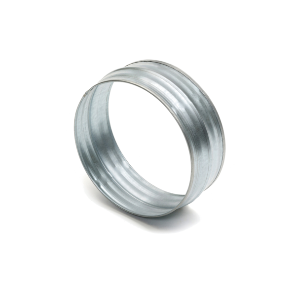 Manchon mâle galvanisé diamètre 125 pour gaine ventilation