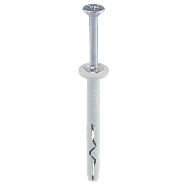 Cheville a frapper SMNK-06040 pour fixation des panneaux isolants en facade ITE boite de 200