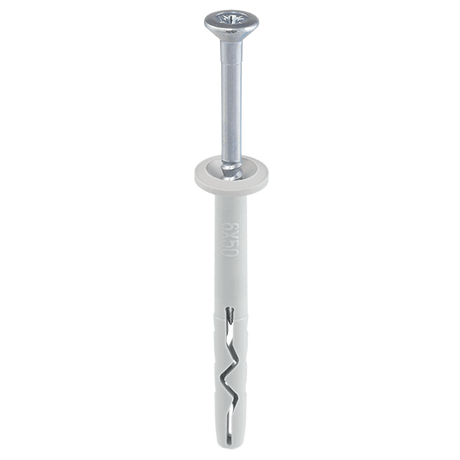 Cheville a frapper SMNK-06040 pour fixation des panneaux isolants en facade ITE boite de 200