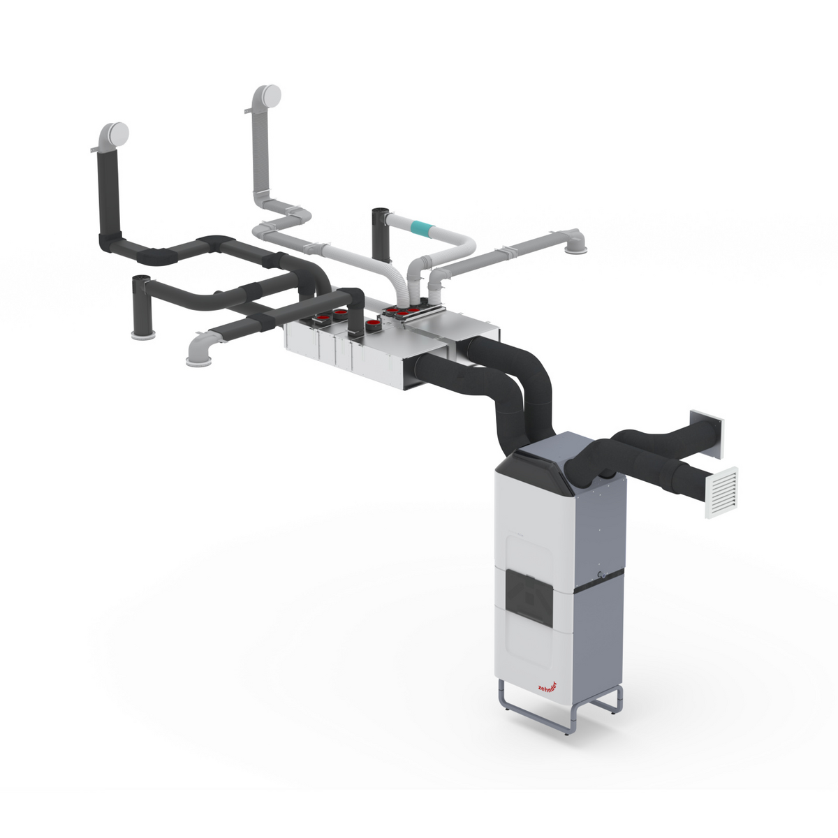 Zehnder ComfoClim 36 pour rafraîchissement sur VMC double flux