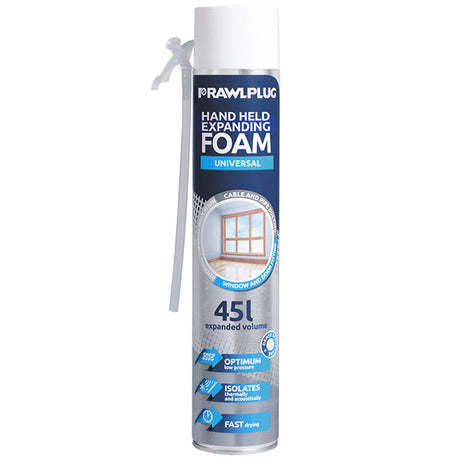 Mousse polyuréthane pistolable 750ml