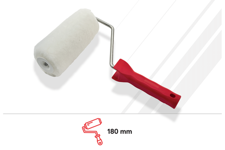 Monture de rouleau sous-couche impression 180 mm