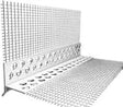 Profilé linteau goutte d'eau PVC entoilé MDB Profil pour finition ITE sous fenêtre