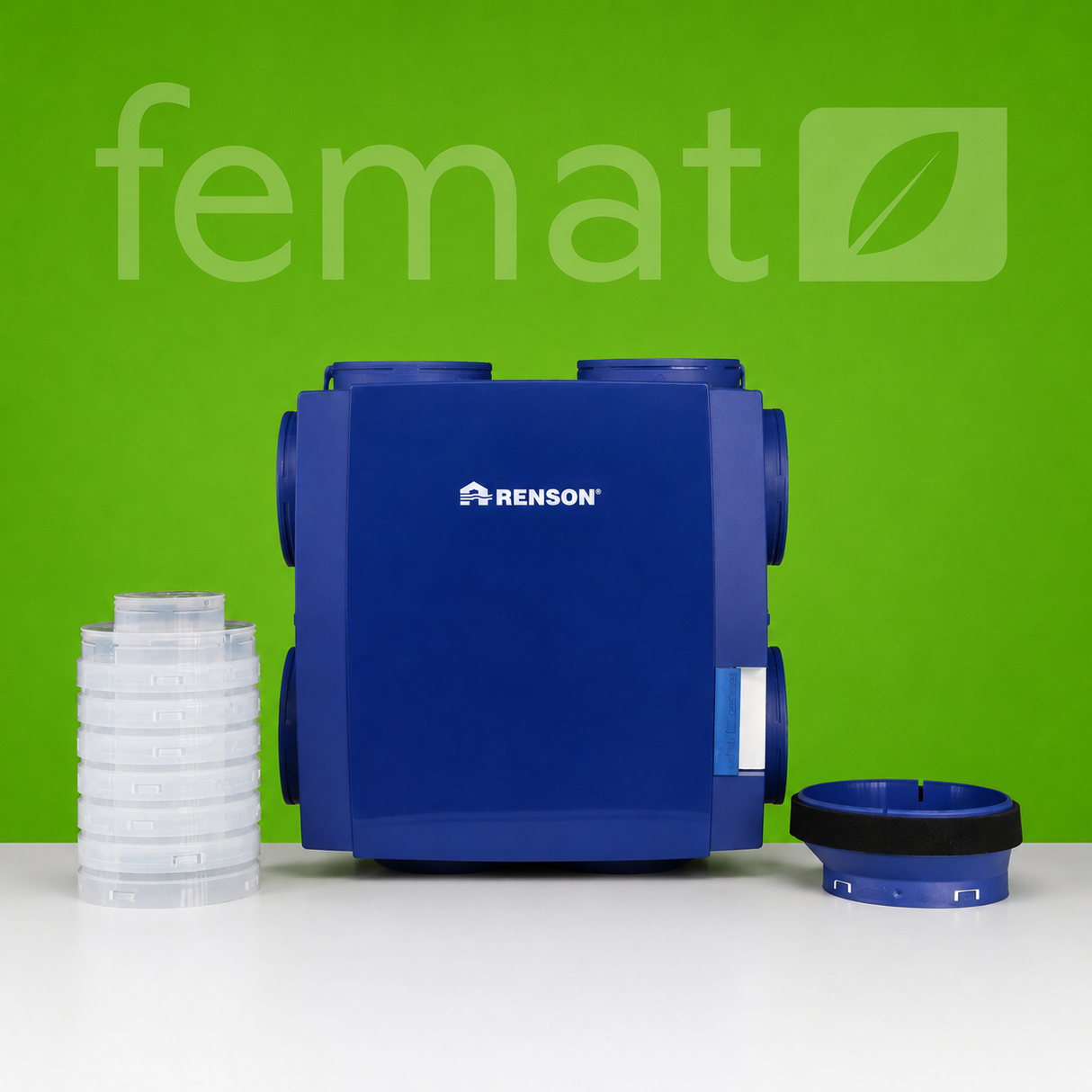Kit VMC simple flux Healthbox 3.0 Hygro+ Renson clé en main