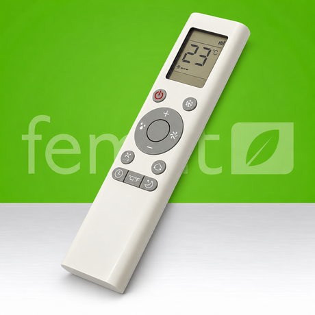 Télécommande infrarouge du climatiseur mobile MaxiBreeze Axelair 3,5 kW avec programmateur