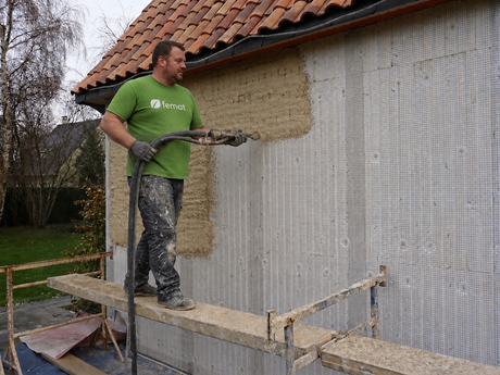 Treillis fibre de verre R118 ADFORS Vertex armature de sous-enduit en façade ITE