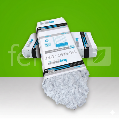 Knauf Thermoloft pour l’isolation des combles perdus