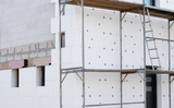 Panneau isolant PSE Cellomur Blanc TH38 Hirsch 1200x600 pour isolation thermique des murs en façade