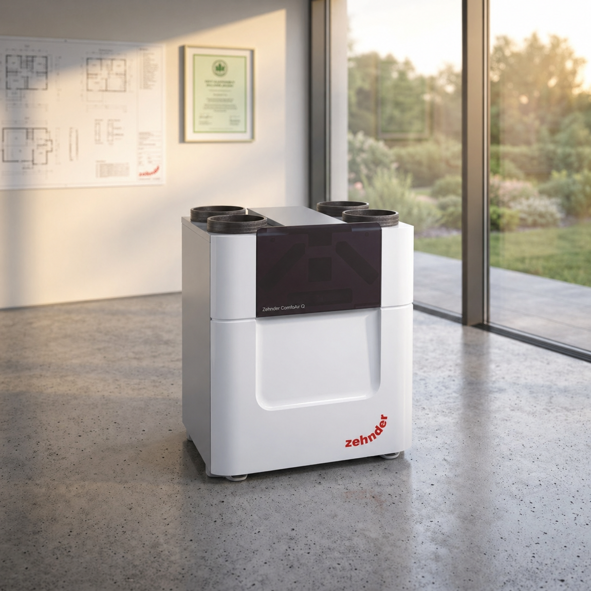 VMC double flux ComfoAir Q350 Zehnder